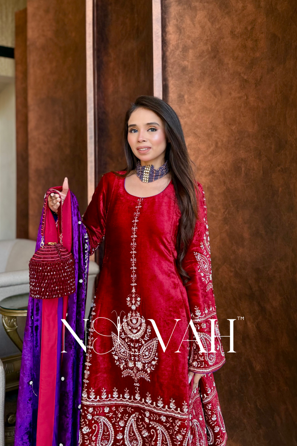 Pakistani Velvet Couture