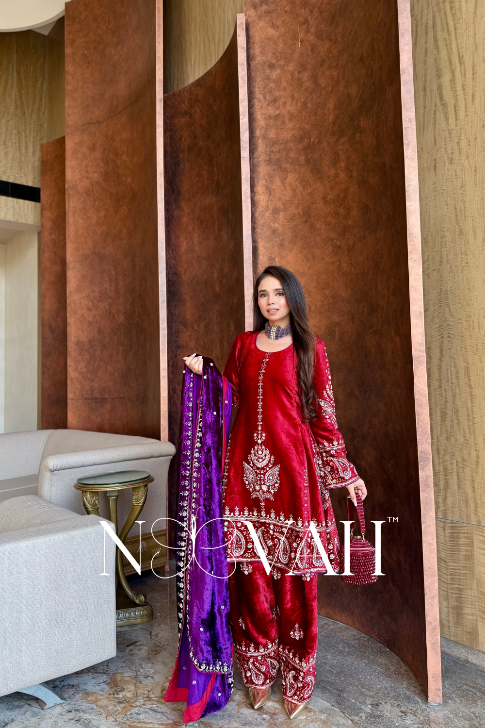 Pakistani Velvet Couture