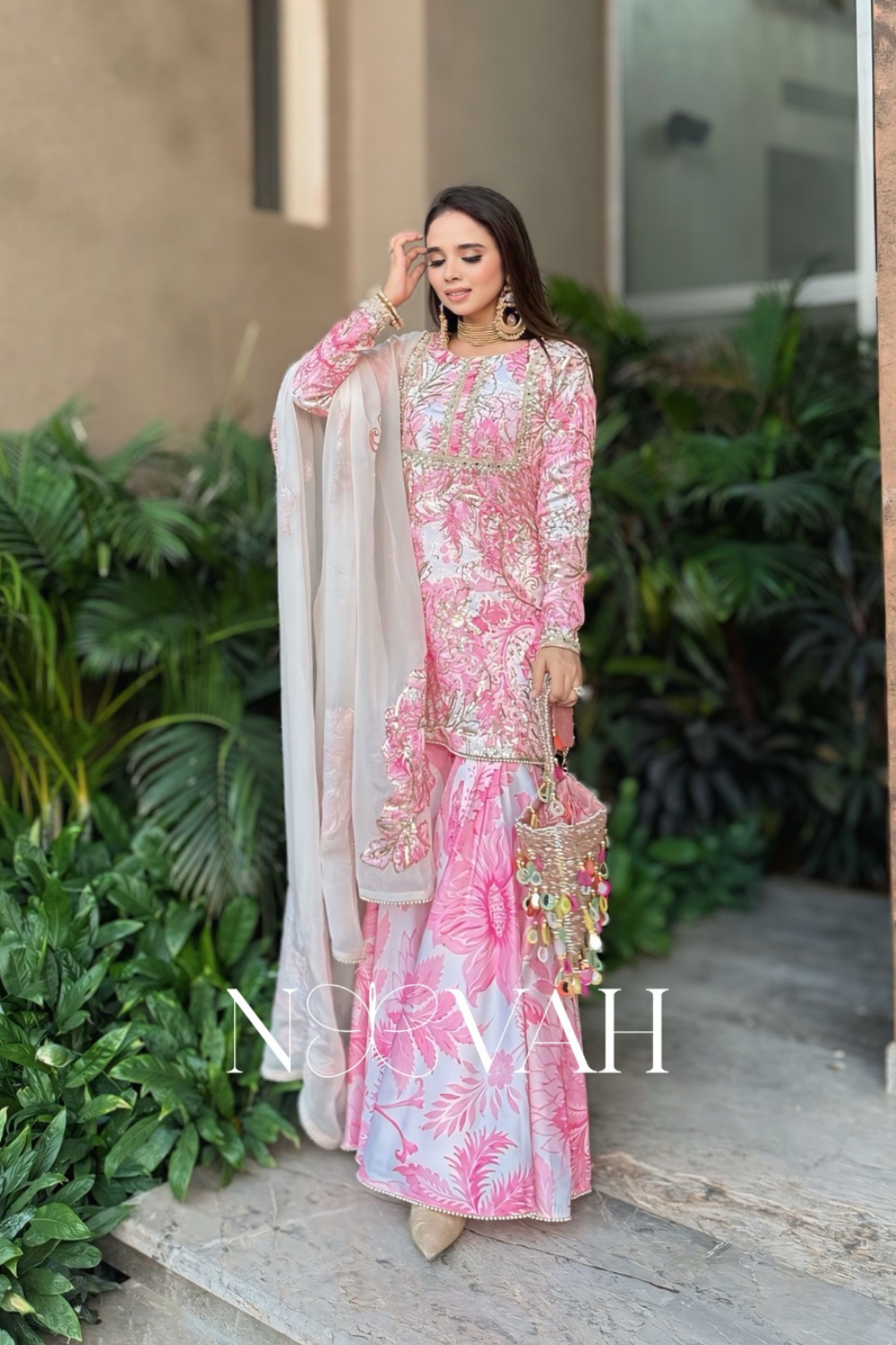 Zarminé Gharara Set