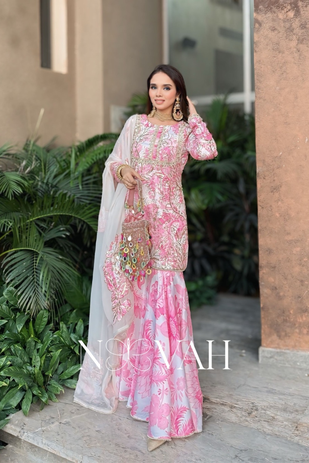 Zarminé Gharara Set