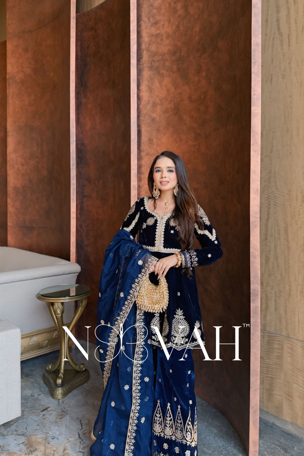Classic Velvet Anarkali