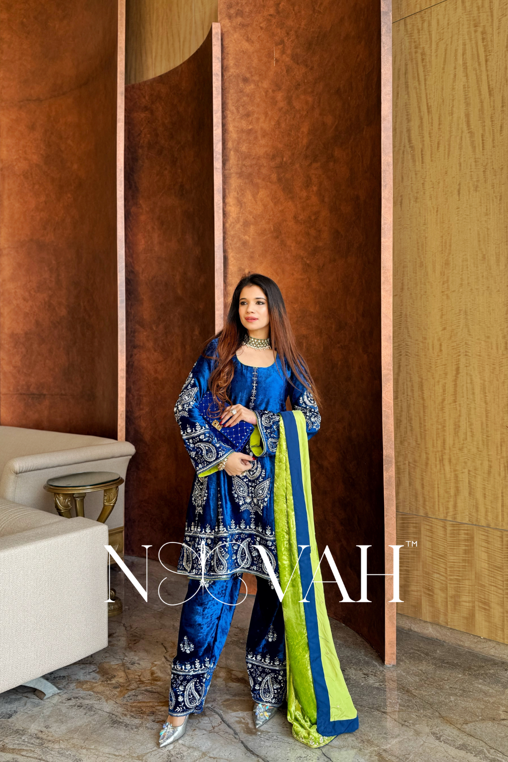 Pakistani Velvet Couture