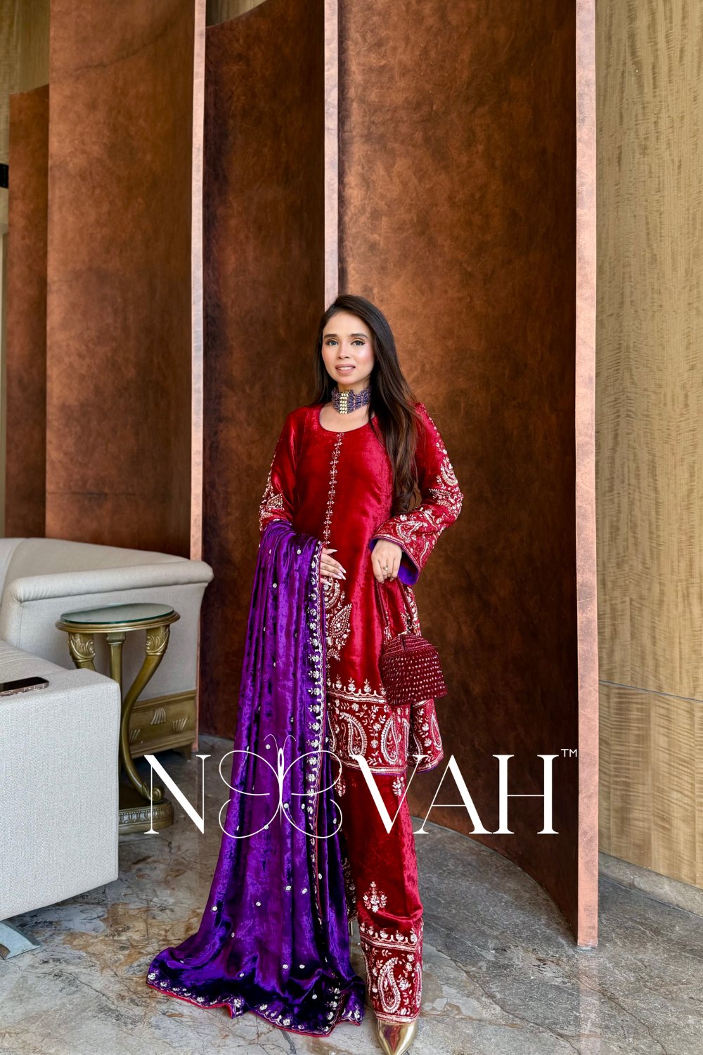 Pakistani Velvet Couture
