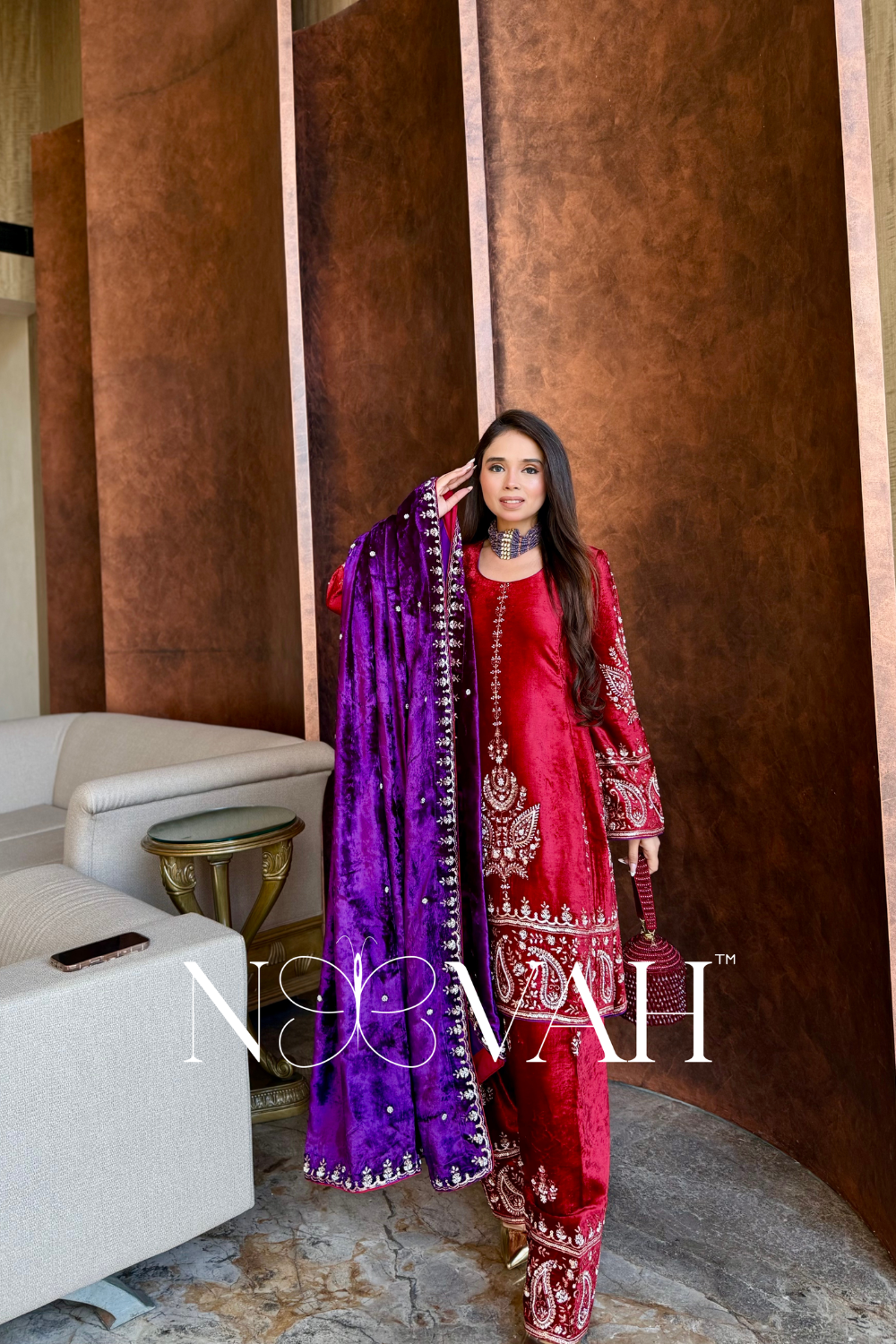 Pakistani Velvet Couture